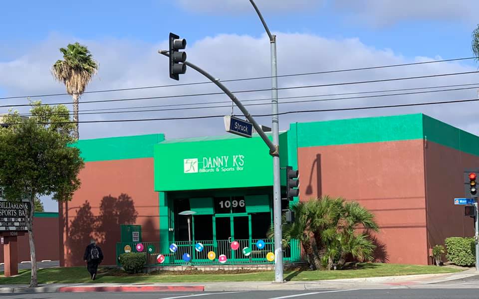 Danny K's Billiards and Sports Bar pool hall exterior/interior